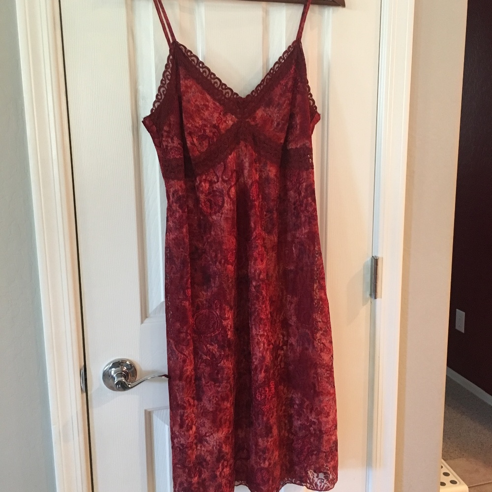 Spaghetti Strap Slip Dress